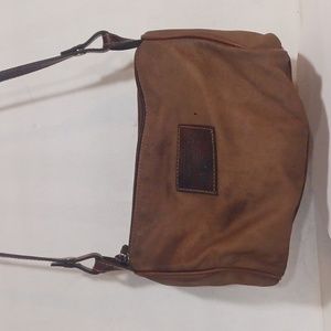 Pendleton brown leather shoulder bag